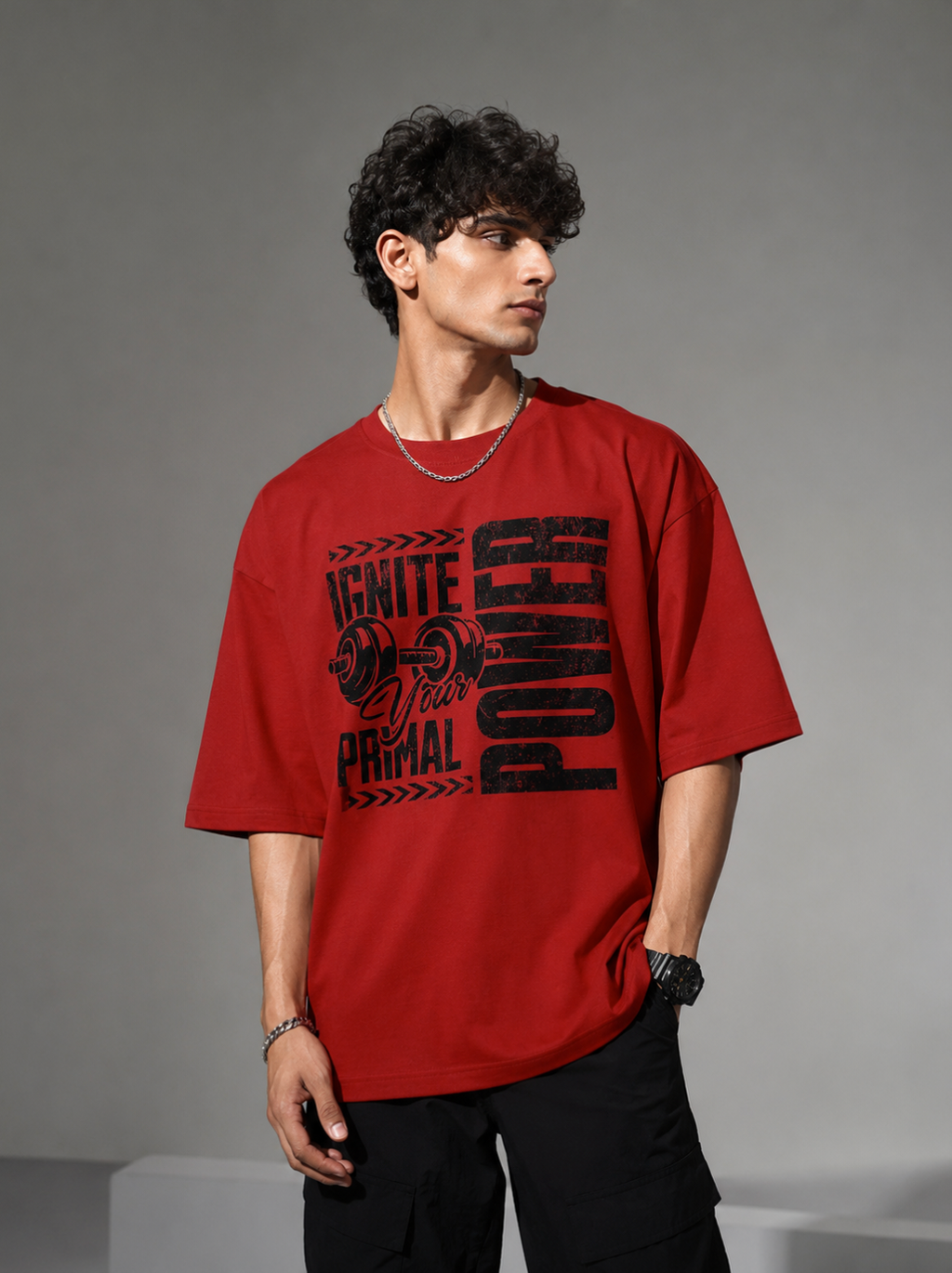 Ignite Primal Power Oversized T-Shirt
