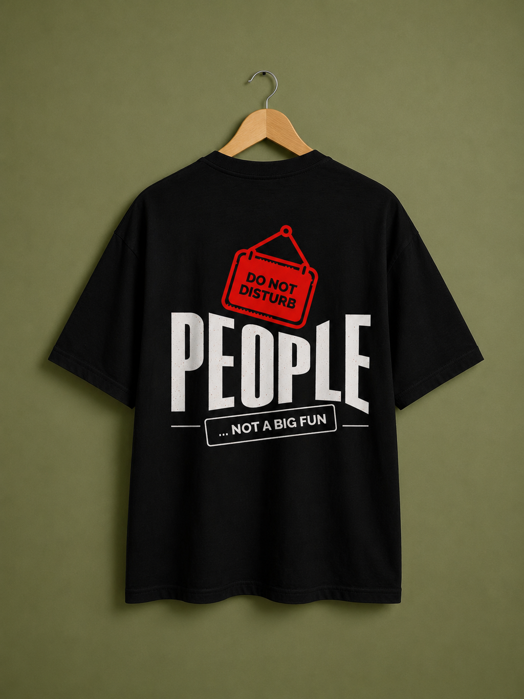 Do Not Disturb People Crew T-Shirt