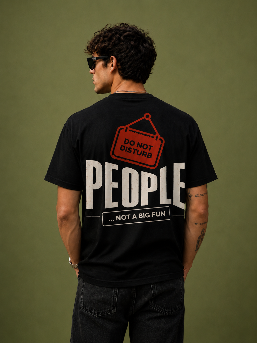 Do Not Disturb People Crew T-Shirt