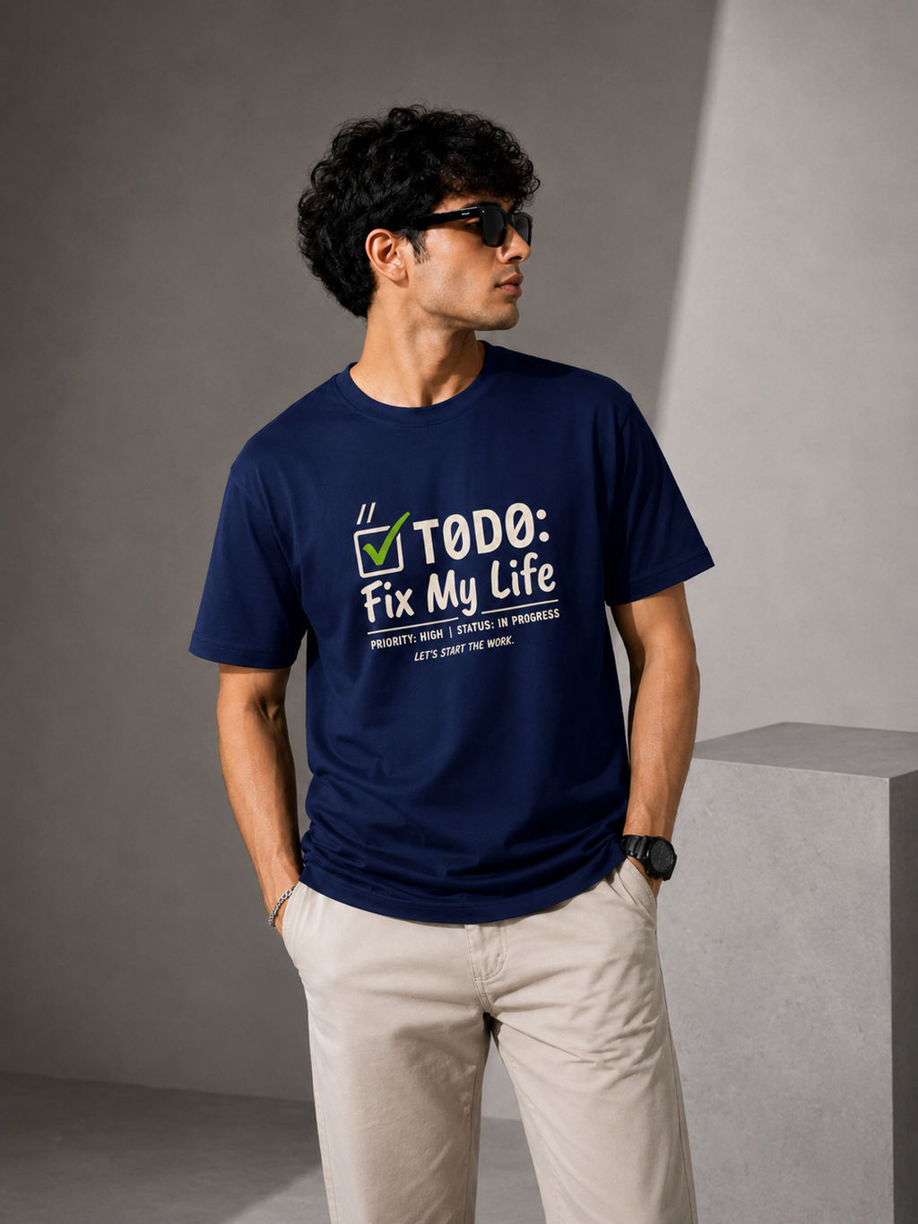 T0D0: Fix my life Crew T-Shirt