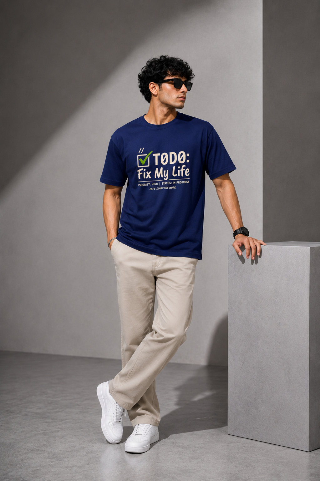 T0D0: Fix my life Crew T-Shirt
