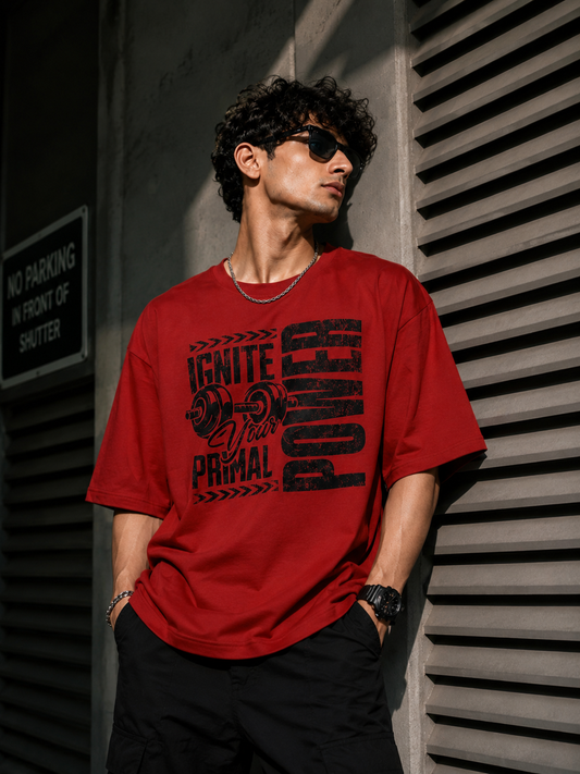 Ignite Primal Power Oversized T-Shirt