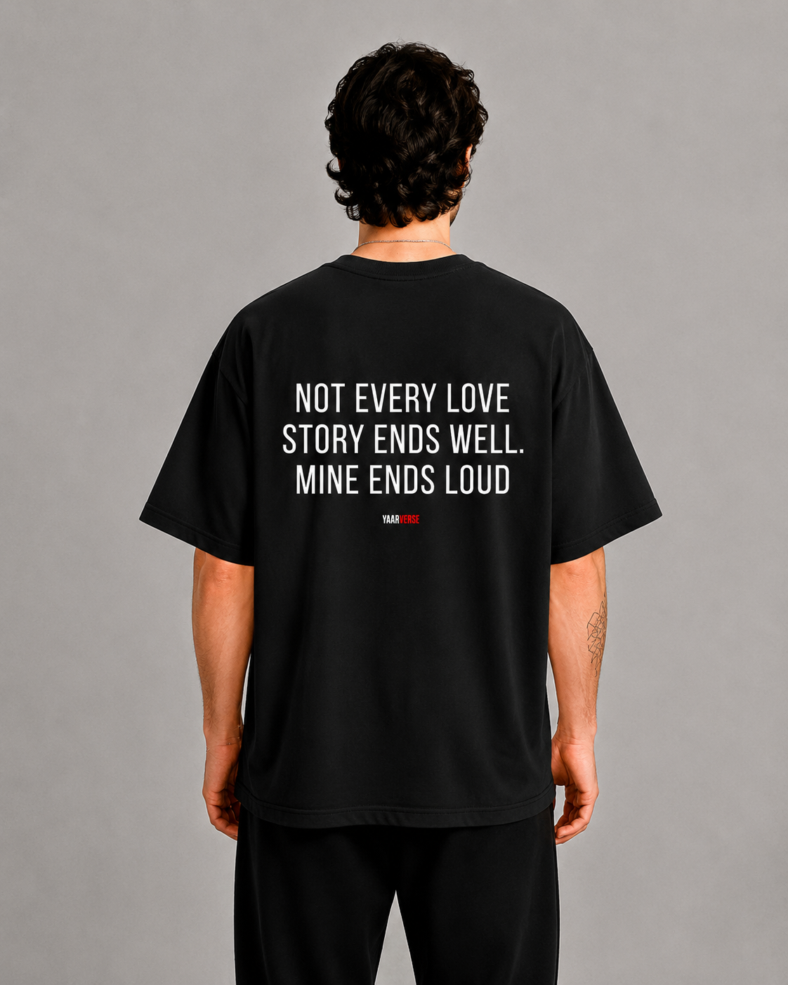 Not Every Love story Ends Well Oversized T-Shirt