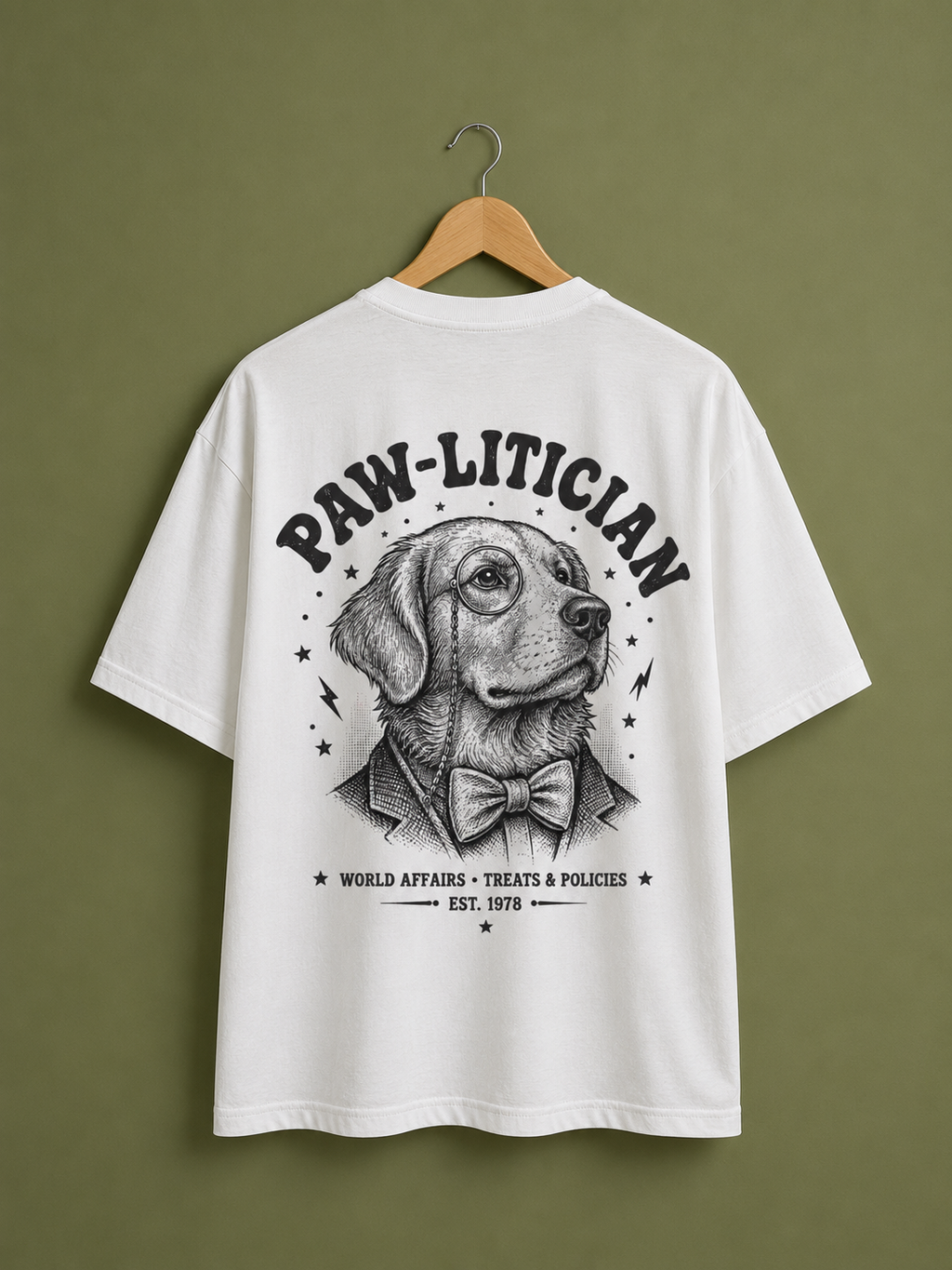 Pawlitician Oversized T-Shirt