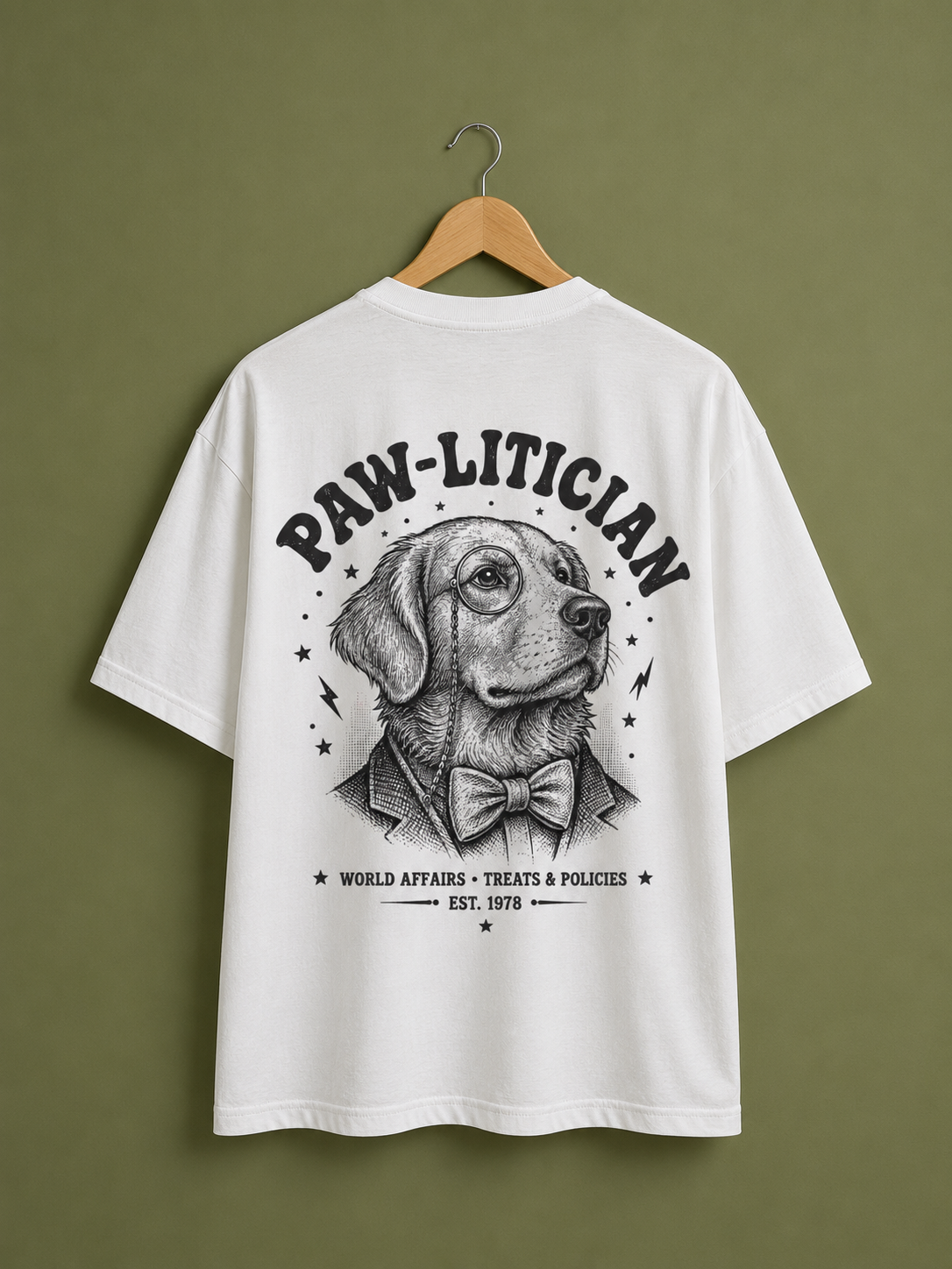 Pawlitician Oversized T-Shirt