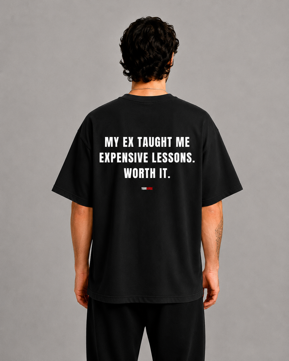 My ex taught me expensive lessons Oversized T-Shirt