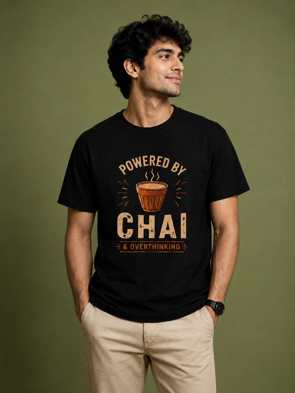 Powered by Chai Crew T-Shirt