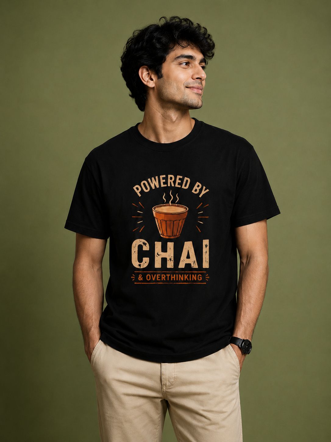 Powered by Chai Crew T-Shirt