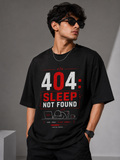 404: Sleep Not Found Oversized T-Shirt