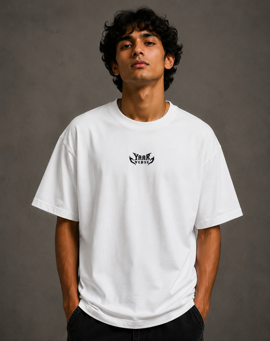 White Basic Oversized T-Shirt