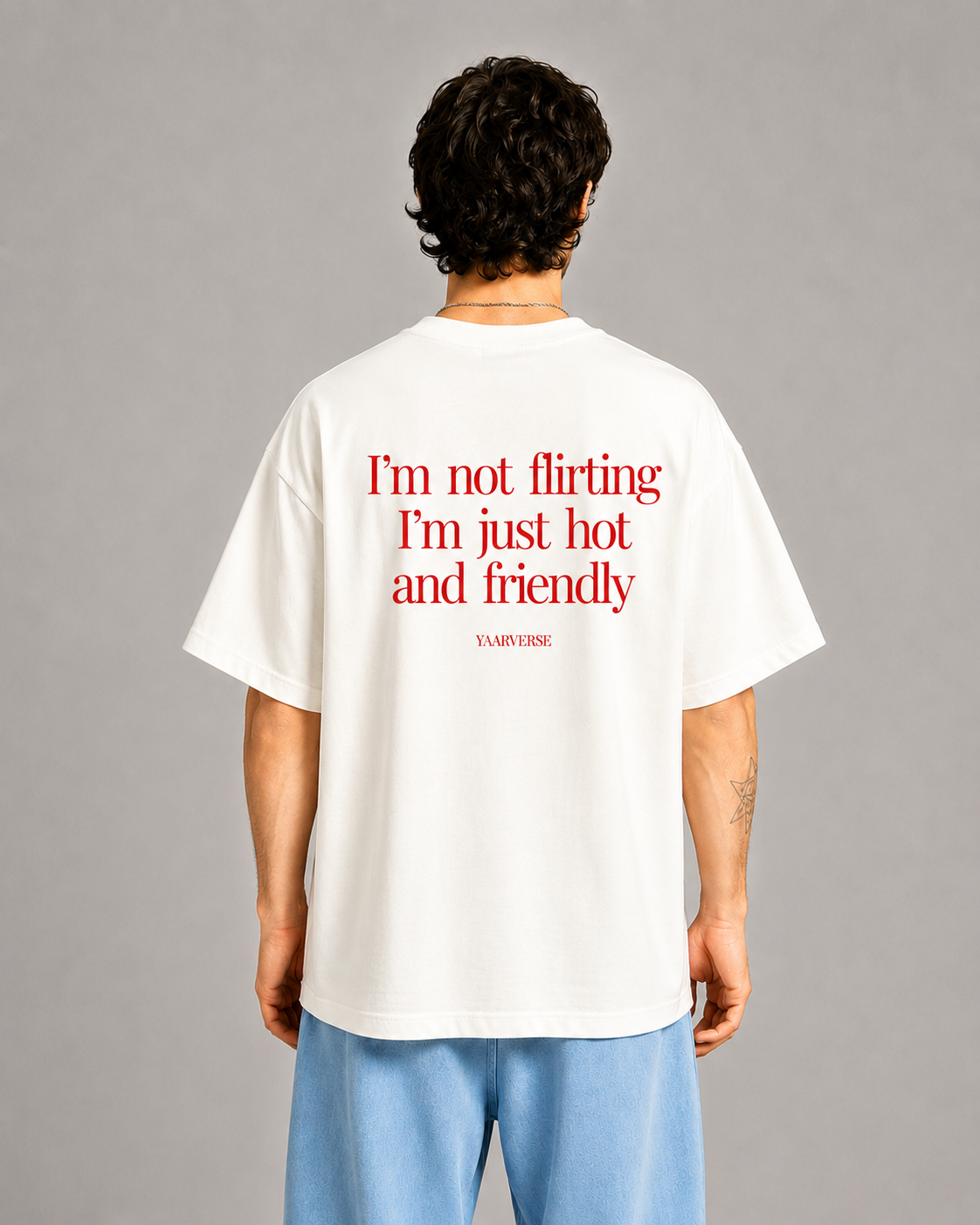 I'm notr flirting Oversized T-Shirt