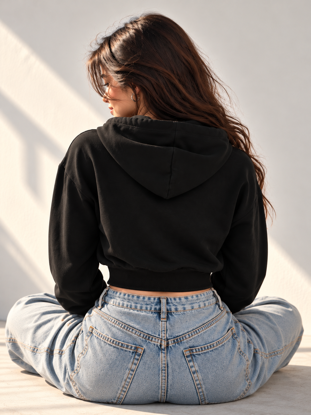 Main Character, Obviously | Cropped Hoodie