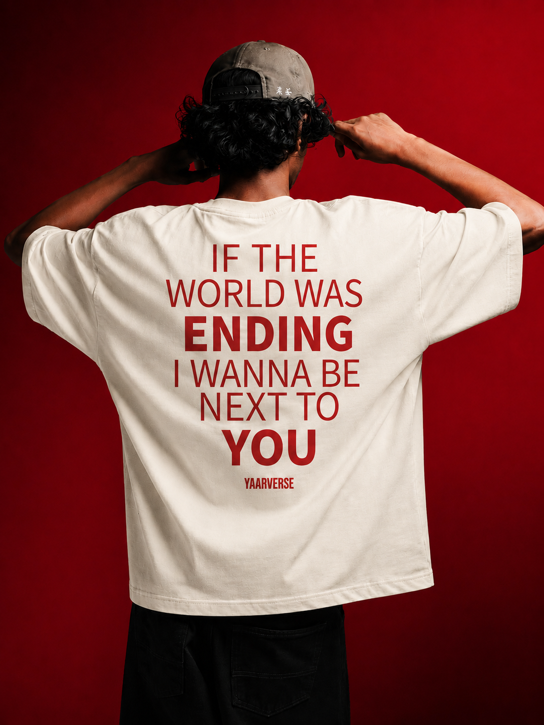 IF THE WORLD WAS ENDING I WANNA BE NEXT TO YOU | Oversized Tee