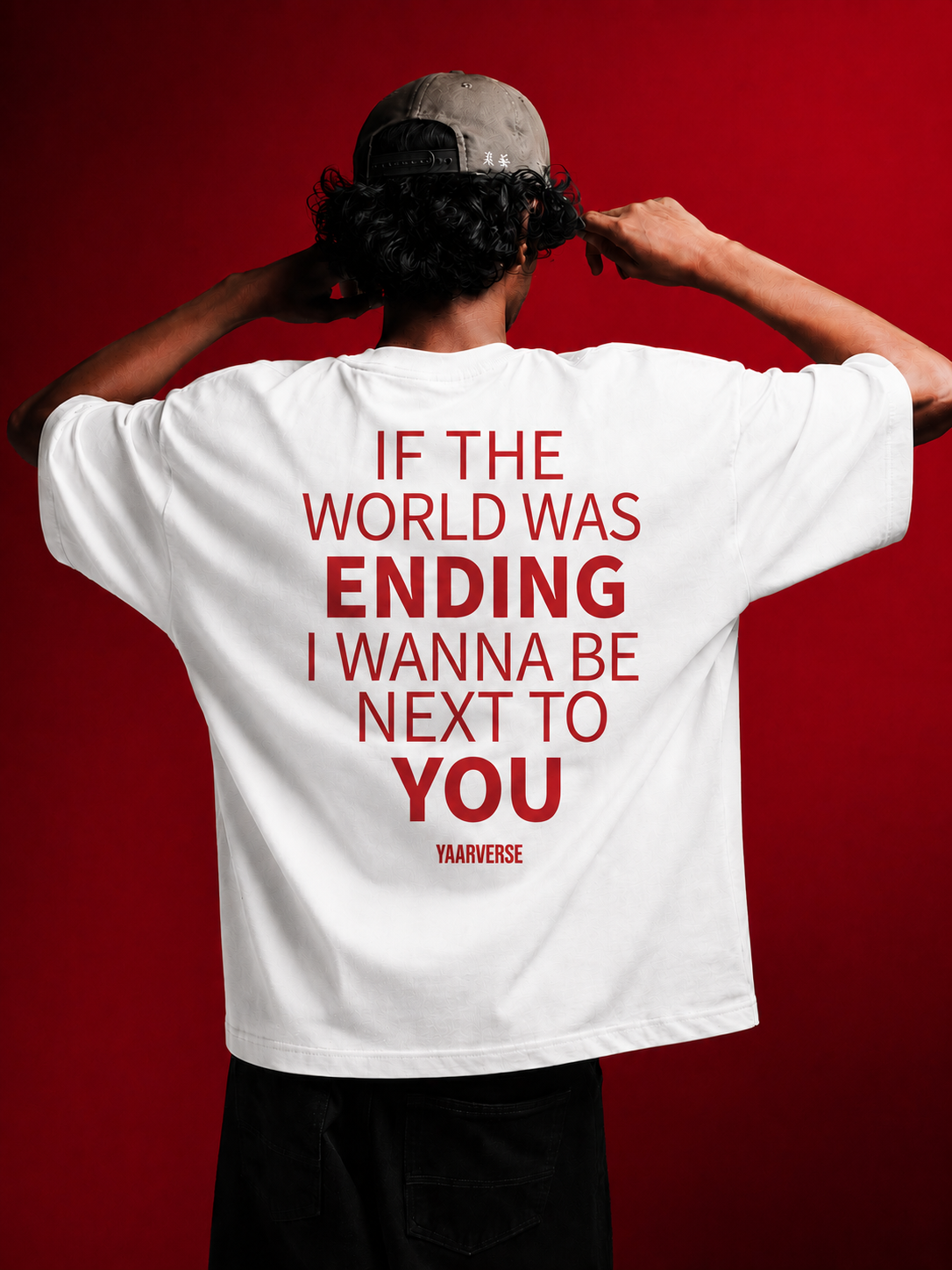 IF THE WORLD WAS ENDING I WANNA BE NEXT TO YOU | Oversized Tee
