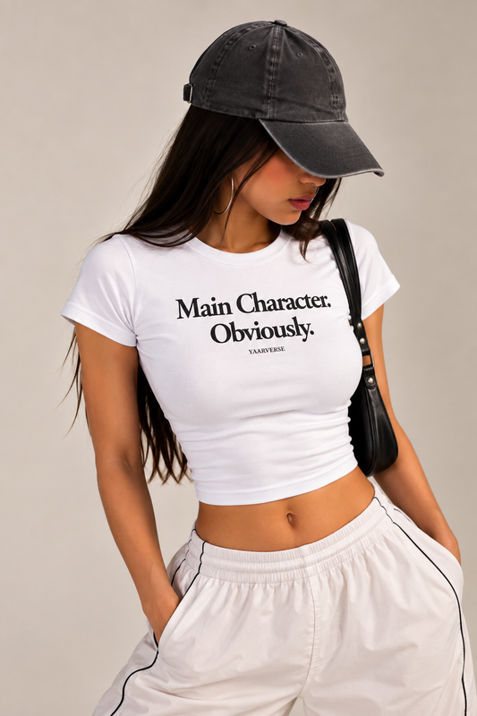 Main character obviously| Baby Tee